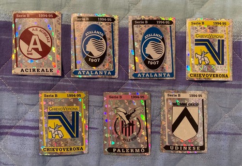 Lotto scudetti calciatori - scudetti,