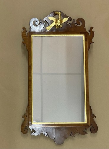 Antico specchio mogano legno - specchio,