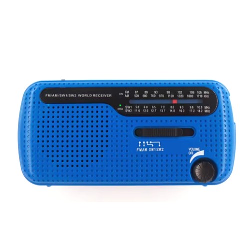Radio portatile manovella - radio,