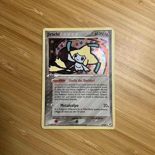 Jirachi pokémon 107 ex - jirachi,