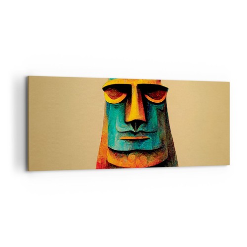 Quadro tela 120x50cm statua - 120x50cm,