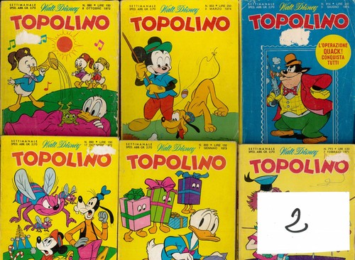 Topolini primi anni - topolini,