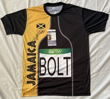 maglia usain bolt firmata