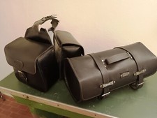 SET 3 BORSE PER MOTO CUSTOM - USATE IN BUONO STATO