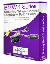 BMW 1 Serie E87 Volante Controllo Cavo, Auto Stereo Gambo Adattatore Interfaccia
