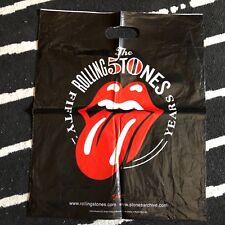 Rolling Stones 50th anniversary official used merchandise bag London borsa