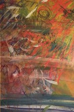 MARTINI SANDRO Tecnica mista 42x28 cm 1964