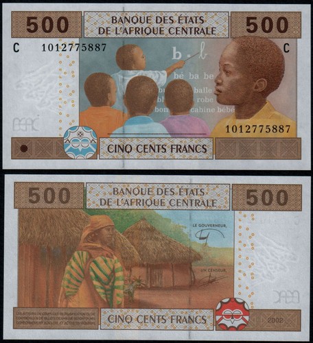 Stati centrafricani 500 - stati,