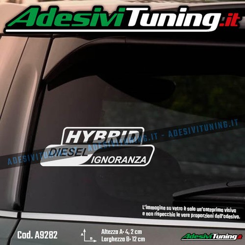 Adesivo hybrid diesel - adesivo,