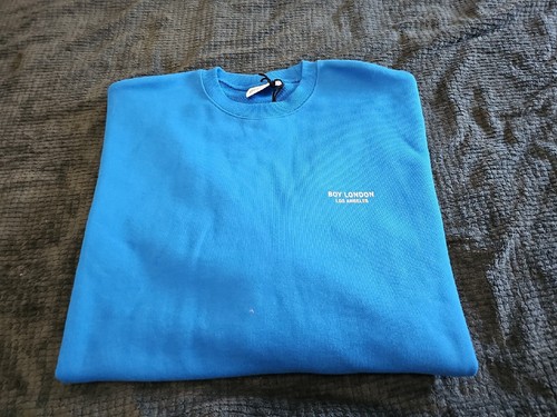 Felpa pullover blu country - pullover,