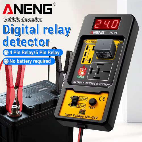 Tester relè auto digitale 12v - tester,