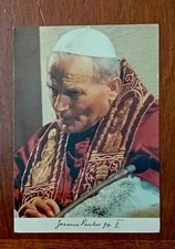 PAPA GIOVANNI PAOLO II, CARTOLINA VINTAGE