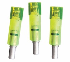 Lumenok Excalibur Firebolt freccia balestra illuminata estremità piatta verde cacca 3 pezzi Excf3G