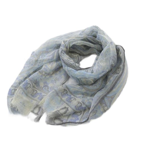 Etro paisley sciarpa - sciarpa, seta