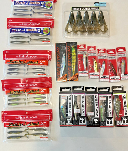 Lotto esche pesca basso - esche,