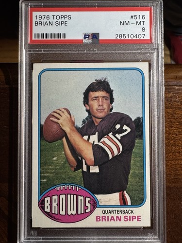 1976 topps brian - sipe, #516