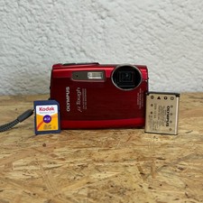 MACCHINA FOTOGRAFICA OLYMPUS µ TOUGH-3000 12,0 MP + BATTERIA SD TESTED