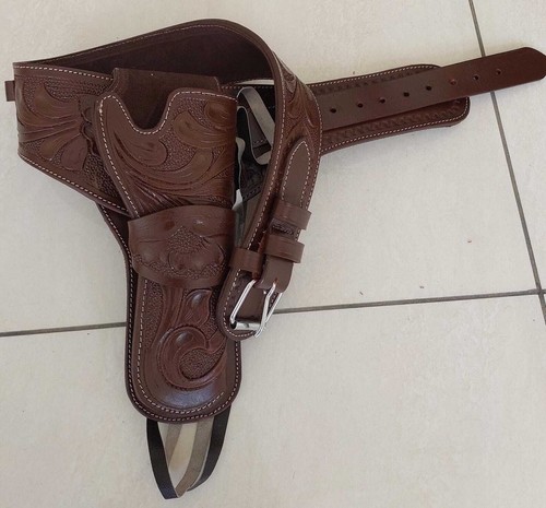 Fondina pistola cintura pelle