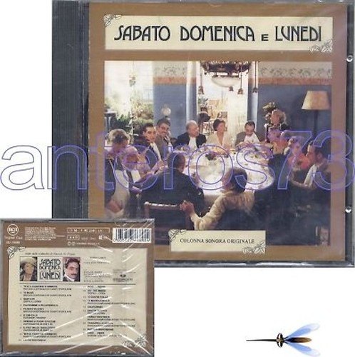 Sabato domenica lunedi ost - sabato, cd