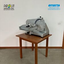 AFFETTATRICE USATA PROFESSIONALE LAMA 35 cm Ø VERTICALE IN ACCIAIO INOX 