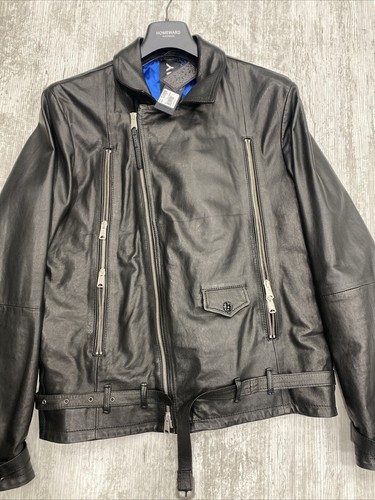 Giubbotto pelle uomo replay - pelle,