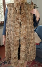 Cappotto smanicato in vera pelliccia, Fendi, taglia L/XL.