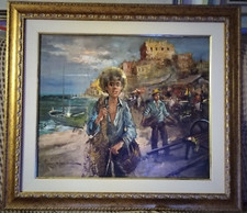 NINO SALVADORI OLIO SU TELA