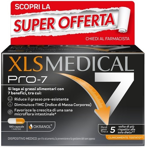 Xls medical pro 180cps - 180cps, tp