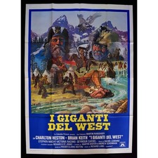 manifesto I GIGANTI DEL WEST charlton west brian keith macht racimo cassel A260