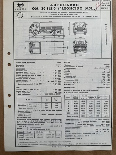 Autocarro leoncino l - autocarro, om