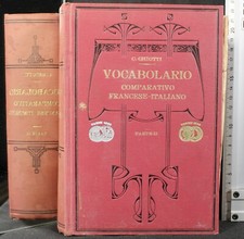 VOCABOLARIO COMPARATIVO