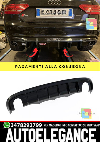 🔥Diffusore posteriore nero