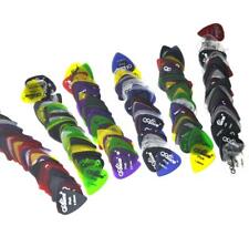 100 Pezzi Plettri Chitarra Alice 0,58-1,5mm Trasparente Opaco Policarbonato