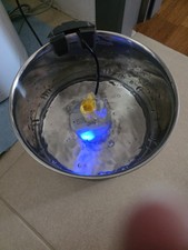 AONBOY Fontanella per Gatti in Acciaio Inossidabile da 2.5 L, 