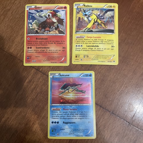 Pokemon vintage entei - pokemon, x3