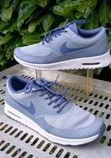 Scarpe da ginnastica donna nike air max THEA blu....uk taglia 6 ottime condizioni 