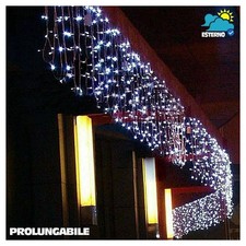 Tenda Cascata Luminosa Bianco