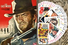 Carte da gioco (mazzo poker 54 carte) SPAGHETTI WESTERN poster film vintage 010