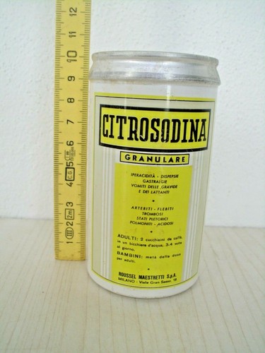 Scatola latta citrosodina - in,