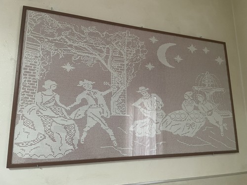 Quadro all uncinetto - quadro,