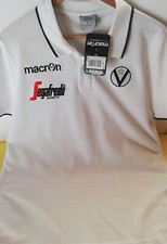 POLO BASKET VIRTUS BOLOGNA SEGAFREDO MACRON BASKETBALL TG. L SHIRT MAGLIA COTONE