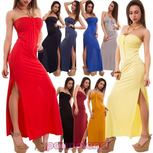 Vestito donna abito lungo