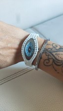 NUOVO OROLOGIO DONNA GIOIELLO Bianco RIGIDO 
