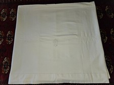 Lenzuola matrimoniali antiche ricamate a mano