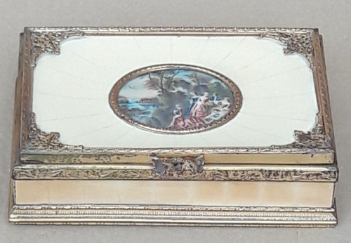 Antico cofanetto portagioie - antico,