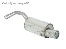 Ragazzon Acciaio Inox Scarico Sportivo Alfa Romeo 147 Bj.00-10/04 102mm Rotondo