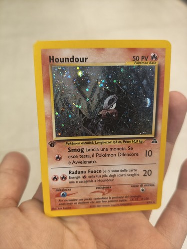 Houndour holo nm - 1a, ed.