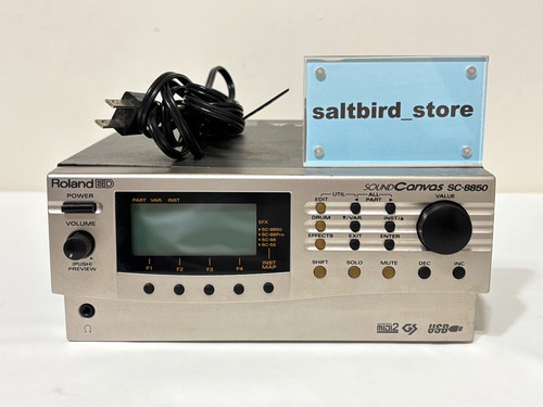 Roland 8850 sound - roland, canvas