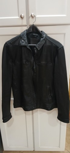 Giacca moto pelle uomo - pelle,