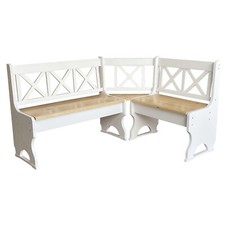 Panca angolare pino legno - panca,